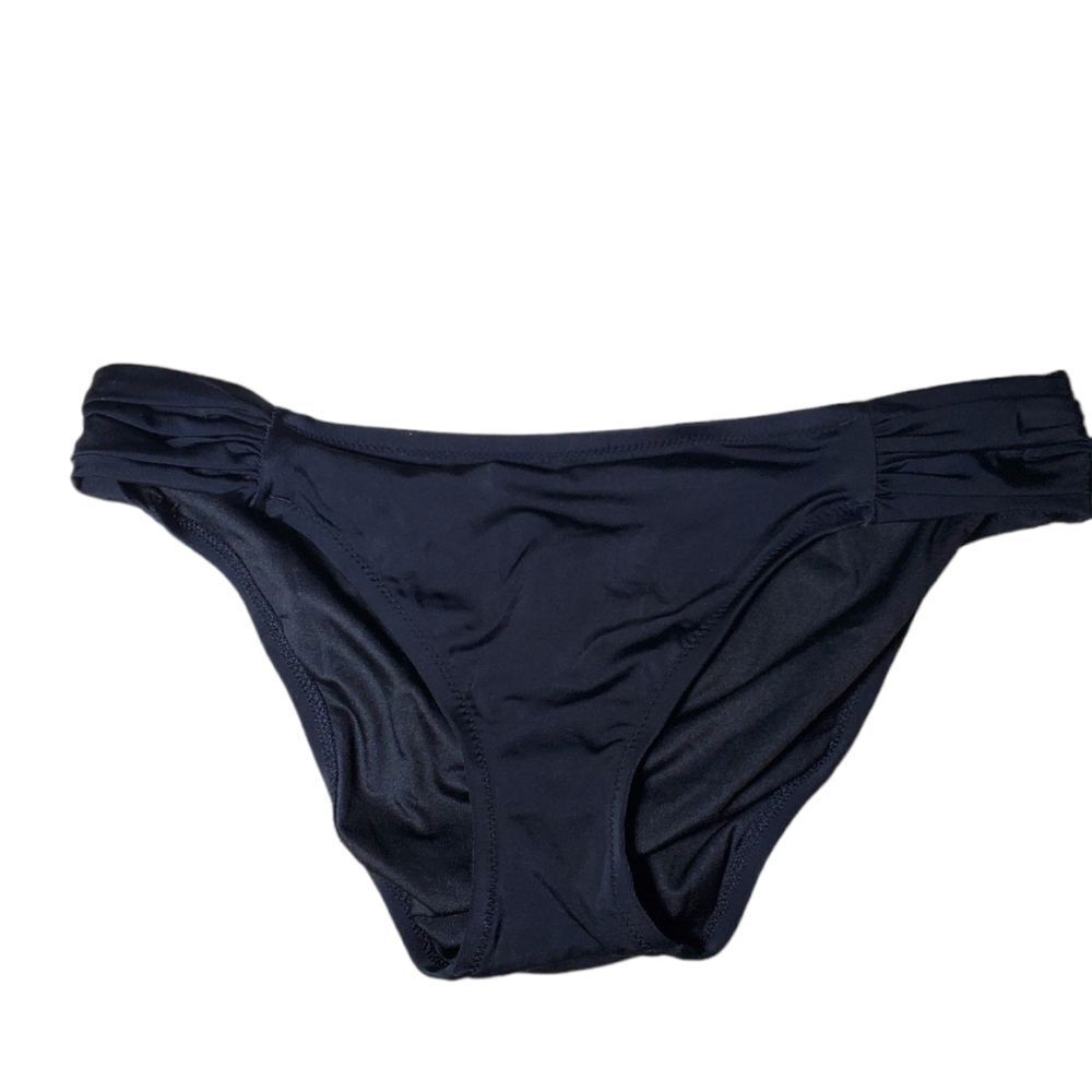 VICTORIAS SECRET black swim bottoms L